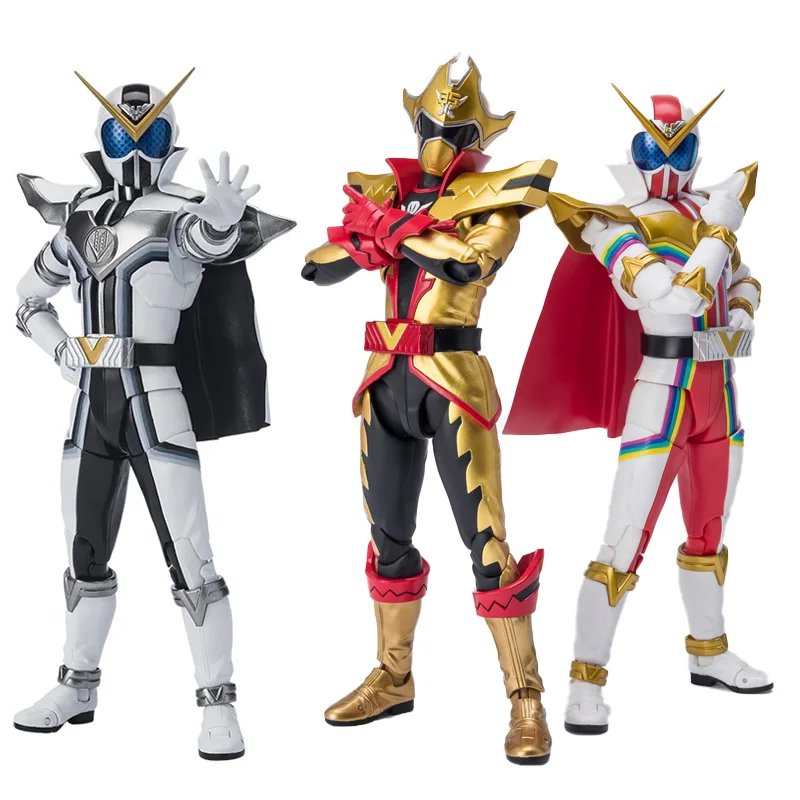 

Bandai Original S.H.Figuarts KIKAI SENTAI ZENKAIGER Super Team Caesar BLACK Anime Action Figure Toys for Boys Girls Kids Gifts