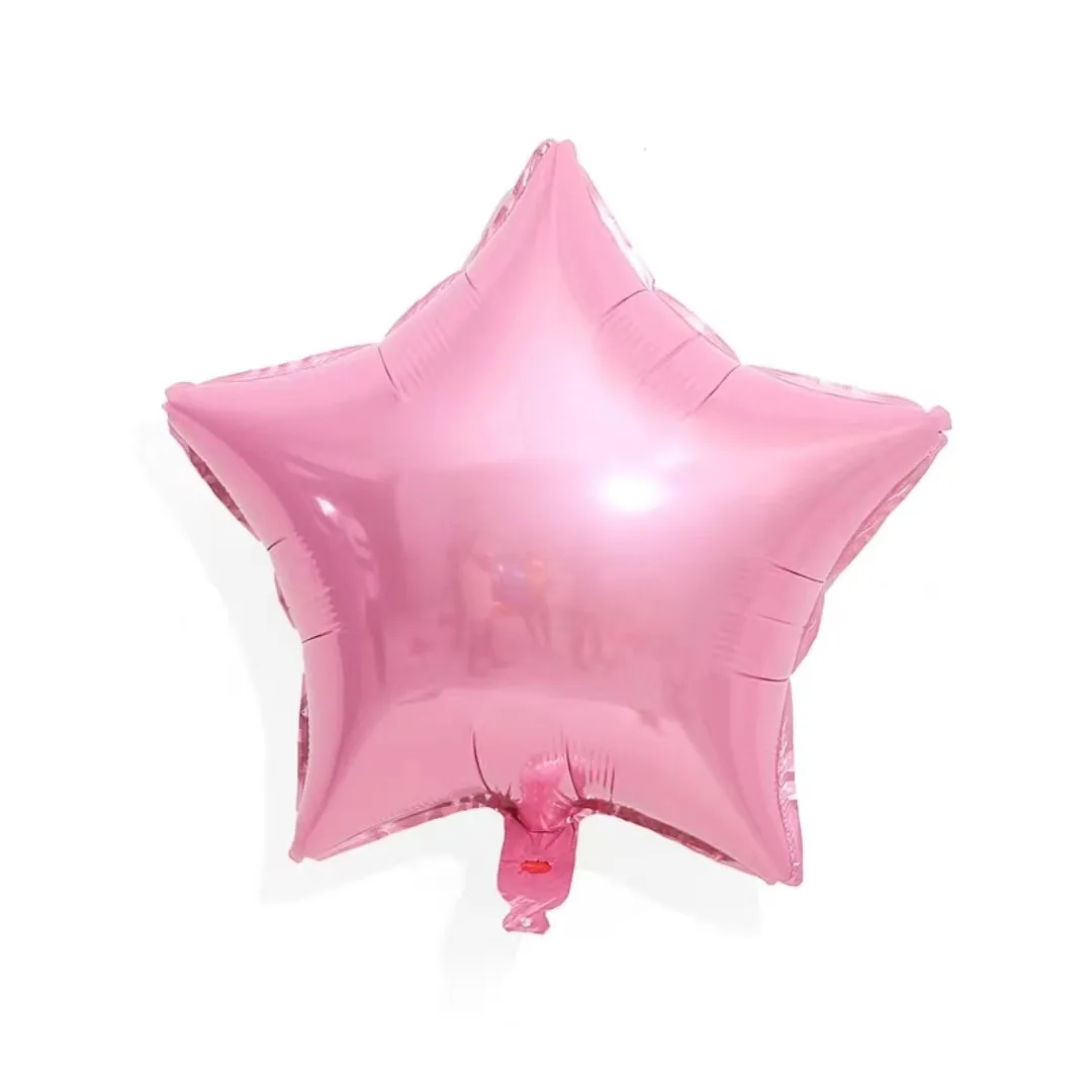 

5Pcs 10 "18" Stars Pink Foil Balloons Birthday Party Decoration Baby Bath Ballon Wedding Venue Arrangement Supplies Promotion