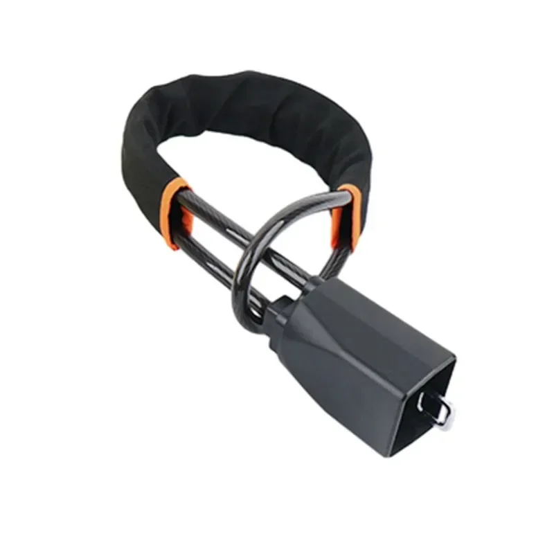 Enhanced Anti-Theft Car Security Steering Wheel Lock with Steel Cable