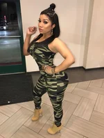 Women Overalls 2024 Bodysuit Print Bandage Womens Jumpsuits New Fashion Sexy Rompers Pants Sleeveless One Piece Casual Bodysuit - Image 6