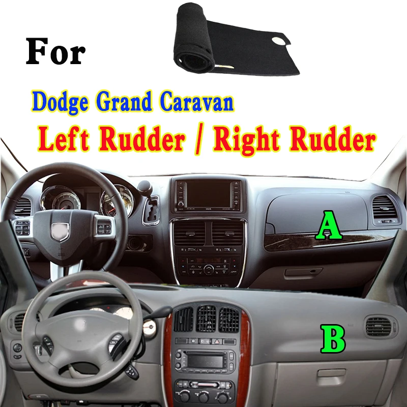 

For Dodge Grand Caravan SE RG Dashmat Dashboard Cover Instrument Panel Insulation Sunscreen Protective Pad