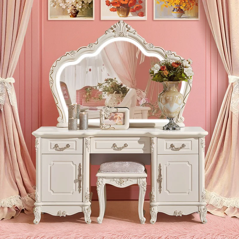 

Nordic Luxury Dressing Table Jewelry Design High End Modern Dressing Table Bedroom Make Up Pentiadeira Dresser Furniture
