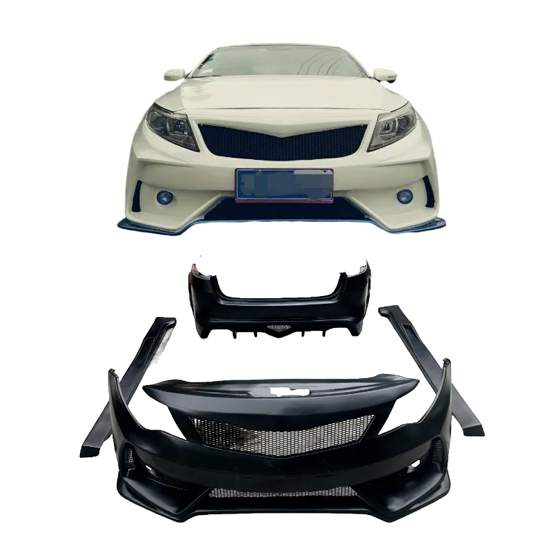 

Aftermarket parts Pp Body Kit Front Bumper, Rear Bumper and Side Skirt For KIA K5 2014 2015