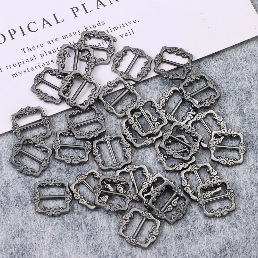 Mini Tri Glide Belt Buckles for Dolls Handmade Sewing Accessories