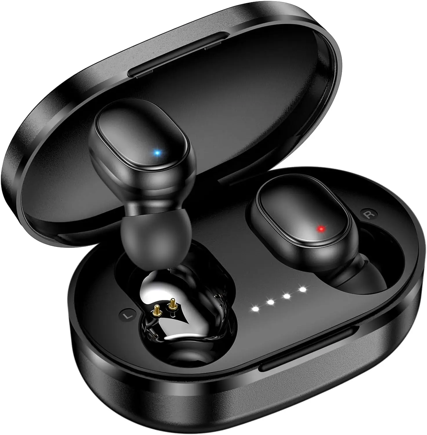

kurdene Bluetooth 5.3 Wireless Earbuds, S8 Deep Bass Hi-Fi Stereo Headset with Microphone in-Ear Call Nosie Cancelling Bluetooth