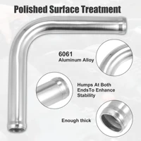 High-Performance Aluminium Intercooler Pipe - 90/180 Degree Bend - Image 4