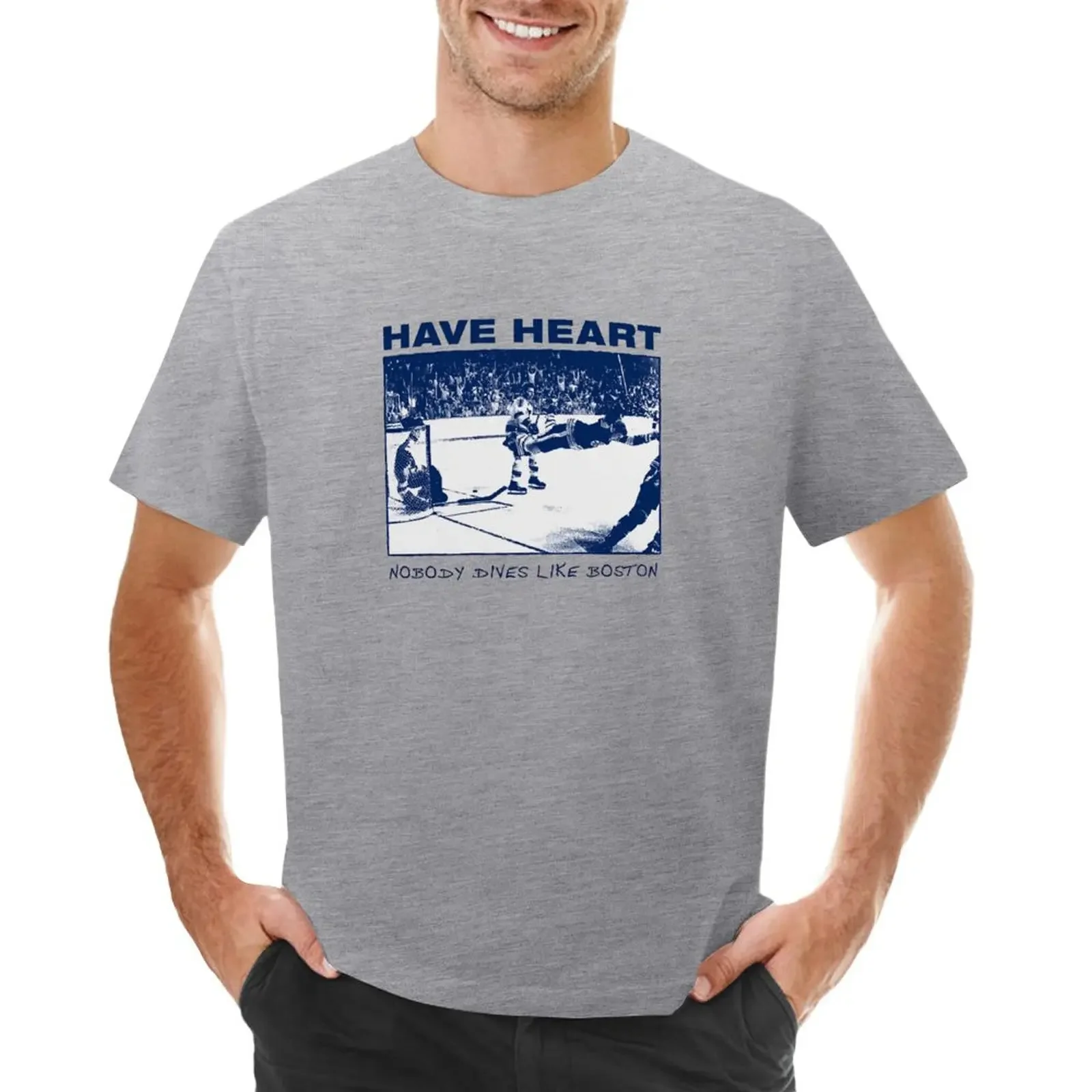 

Nobody Dives Like Boston T-shirt sports fans blanks oversized t shirt men
