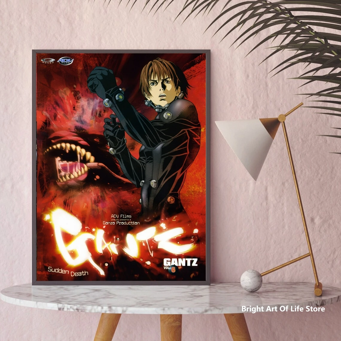 Gantz Poster Japanese Anime Tv Series Art Cover Movie Poster Wall Painting  Home Decor (no Frame) - Painting & Calligraphy - AliExpress