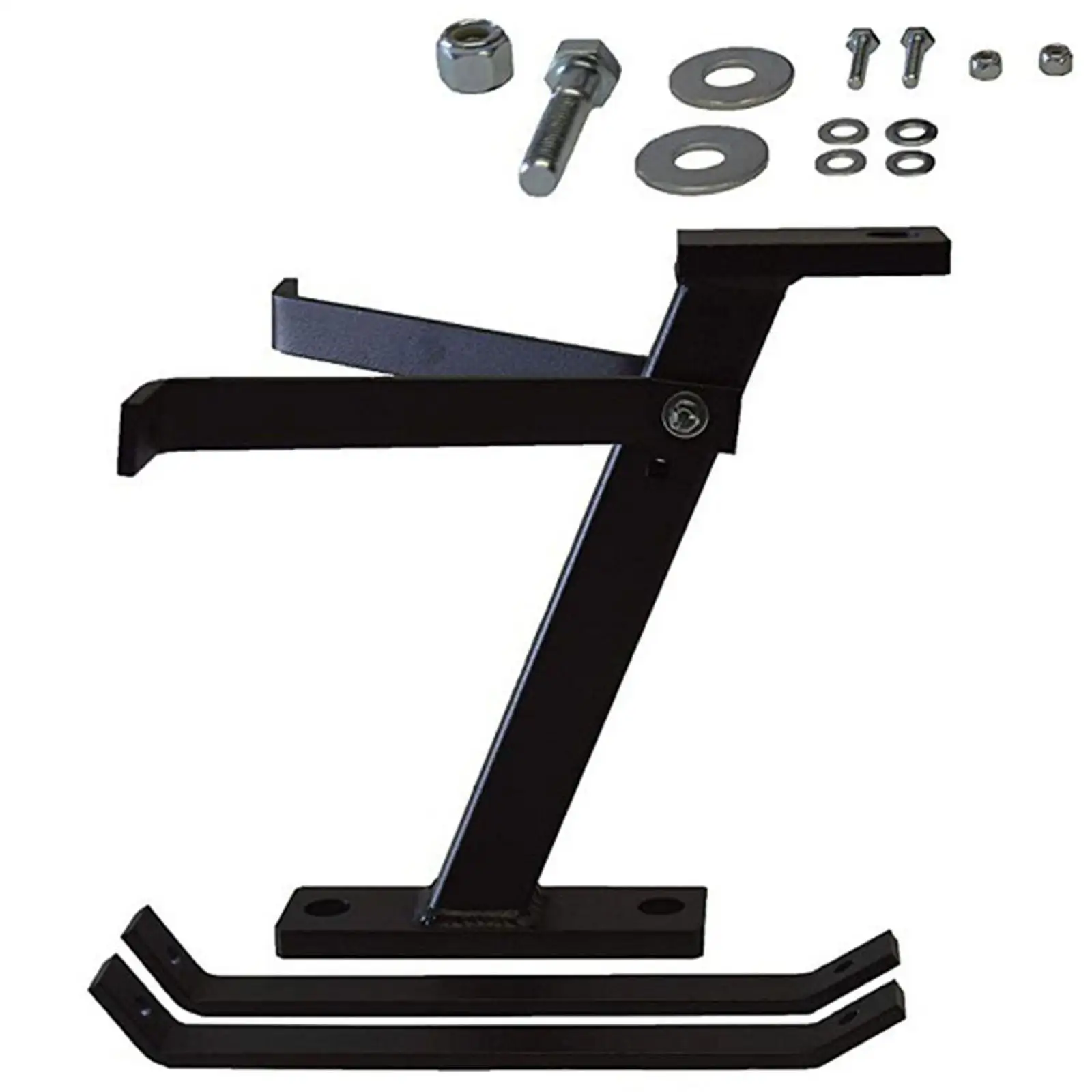 Lawn Mower Tractor Towing Hitch Garden Tools Multifunctional,Easy Hook up Iron Black Garden Lawn Tow Mower Hitch Set