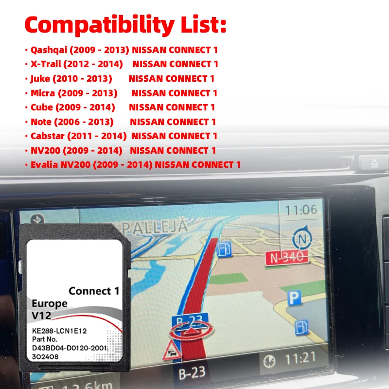 SCHEDA SD NAVIGAZIONE Per Seat Navigatore Scheda Sd Mib2 6Po Europa 2023-24 V18! Nuova EUR 33,99 - Foto 5