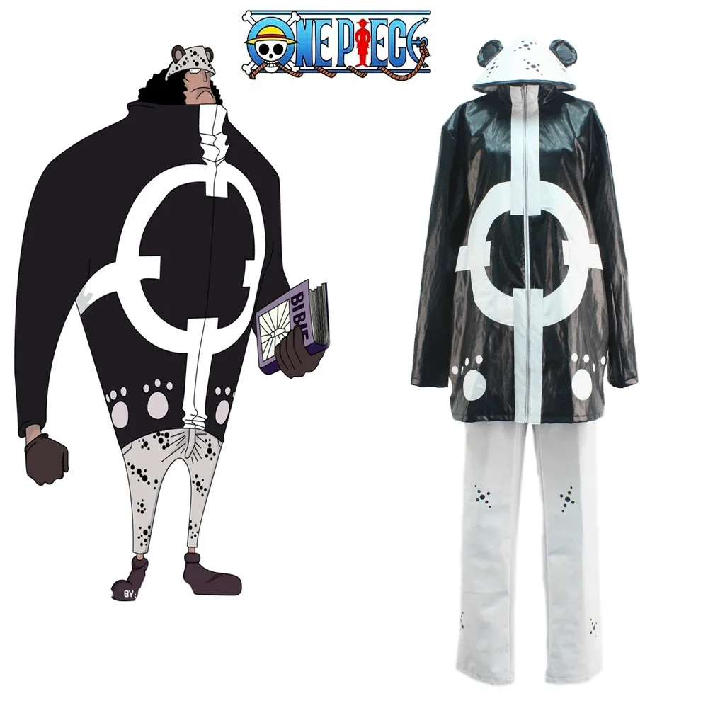 

Персонализированный костюм для косплея Bartholemew Kuma, костюм для косплея, мультяшная аниме-фигурка, одежда для мужчин и женщин, праздничный женский подарок