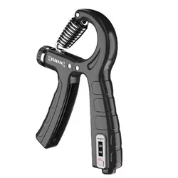 Professional Adjustable Grip Strengthener for Hand, Wrist, and Arm Training (1 pcs Black)