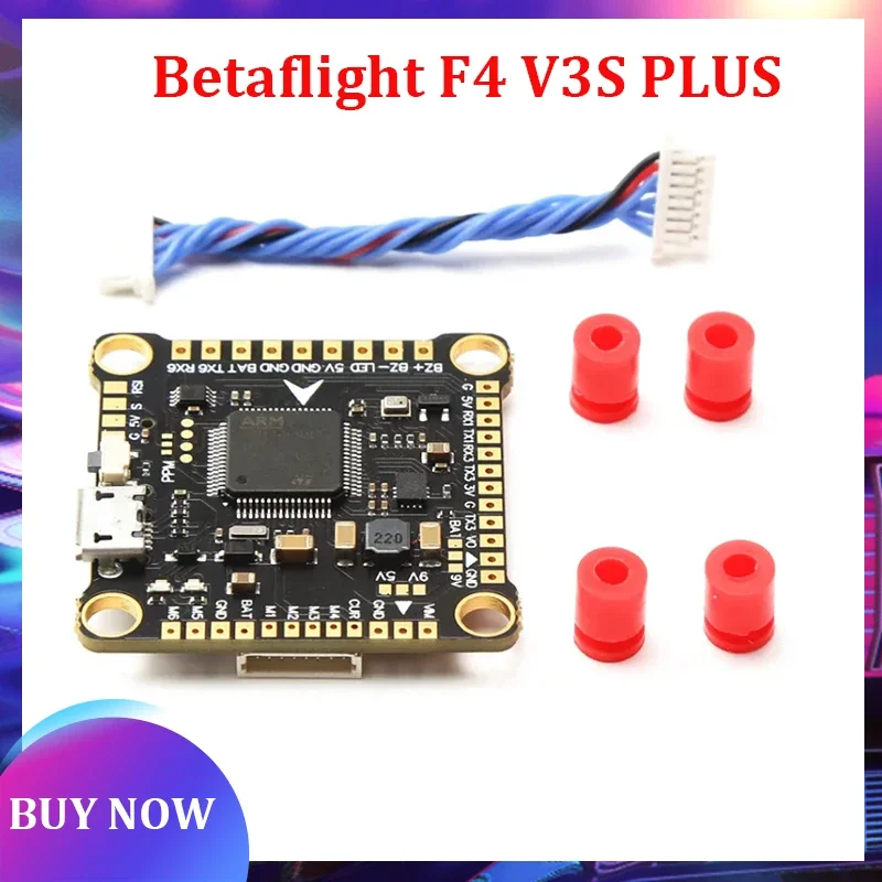 Betaflight F4V3.1S Carte de Contrôle de Vol FC avec Baromètre OSD pour Drone RC FPV