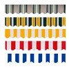 2.5m/3m/3.5m/4m/5m Store Banner Replacement Waterproof Fabric Strips Wavy Valance Sun Shade Canopy Patio Awning 1