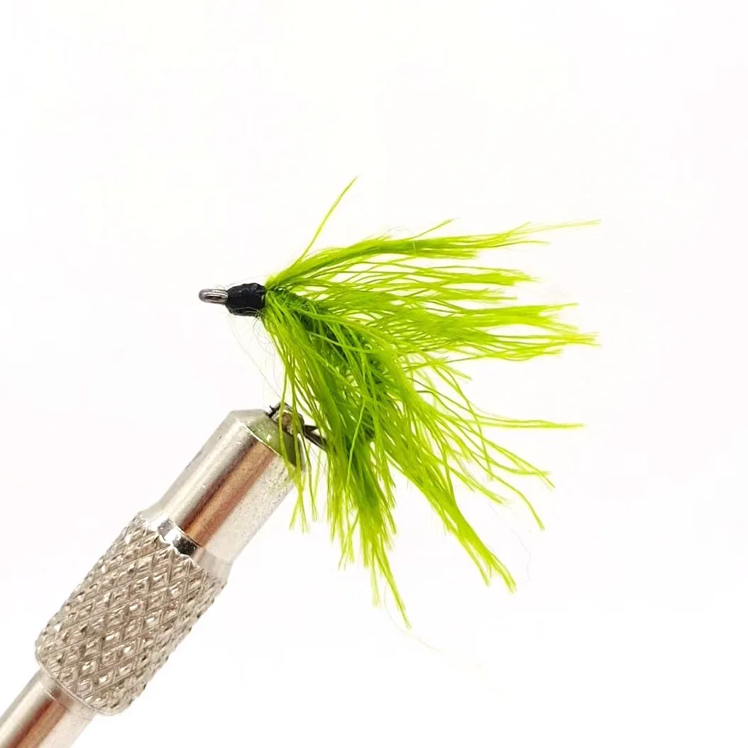 

4PCS/BOX Green Grass Fishing Hooks Watercress Hooks Durable Moss Hooks Tip Sharp Strength High Fly Hooks