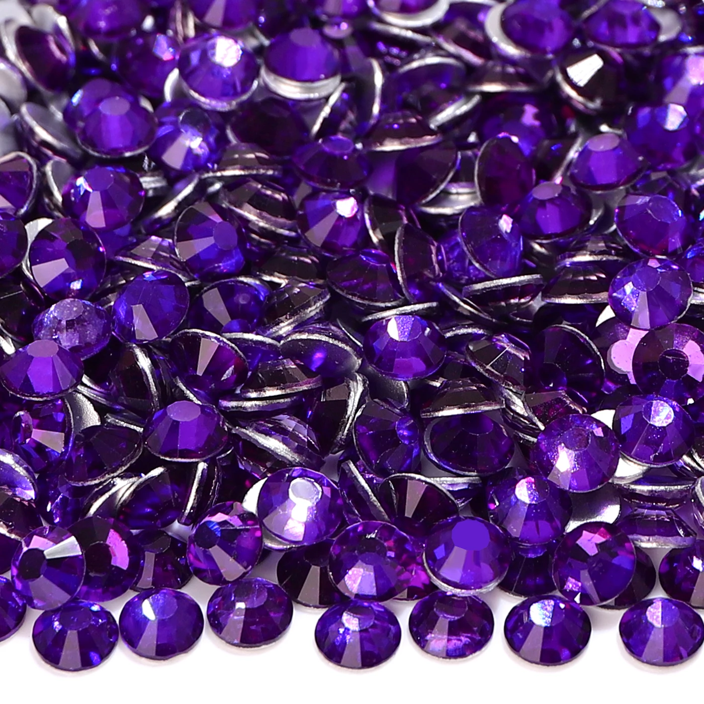 Neue Farbe SS6-SS30 Glas Nicht-Hotfix Hochwertige Strasssteine Flatback Dekor Glitzersteine Nail Art Zubehör DIY Dekoration – Detail 5
