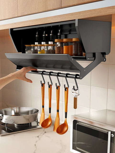 Pull Down Shelf Upper Kitchen Wall Cabinet Storage Organizer 24inch Cabinet  - AliExpress