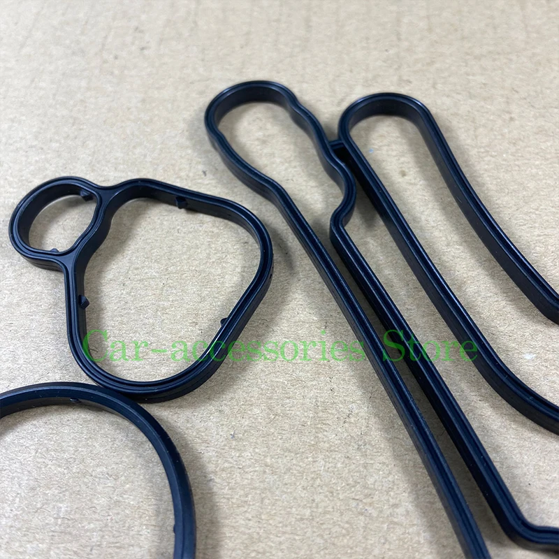 Engine Oil Cooler Gasket Seal Set Intake Manifold Gasket Set 10Set For Chevrolet Aveo Trax Cruze Orlando Sonic Croma Opel Astra Zafira 1.6L 1.8L
