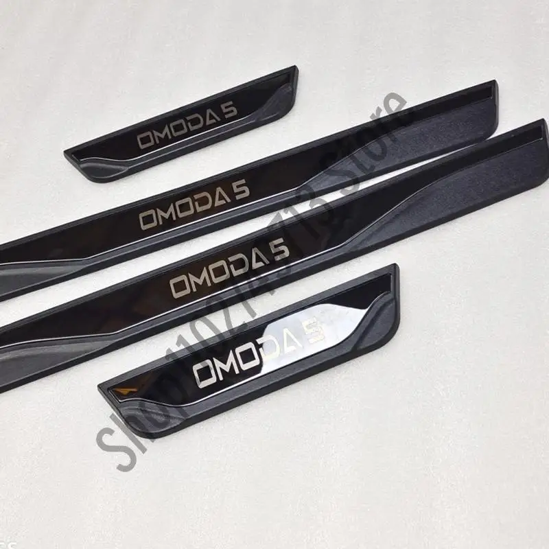 Car Door Sill Cover Accessories car door moulding trim window door cover trim car door handle car stickers car window stickers car window trim stickers For CHERY OMODA 5