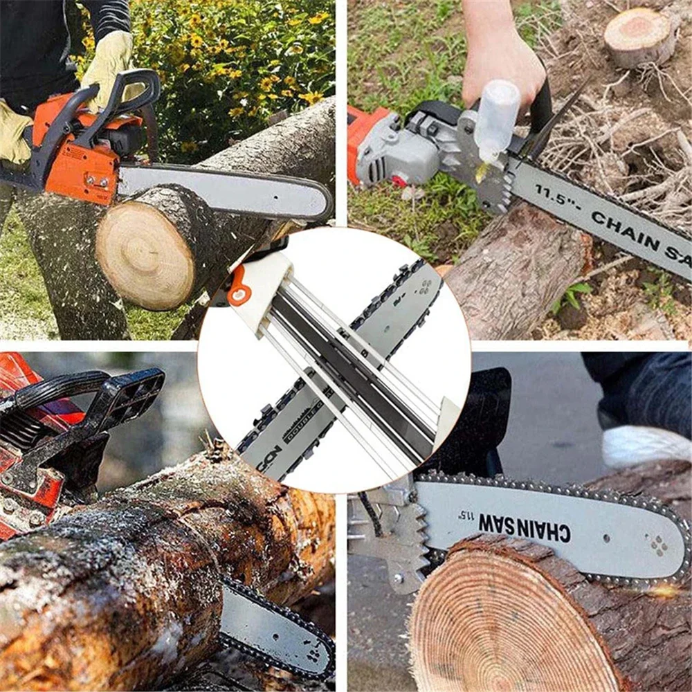 Description Picture 6 of item4.8mm 2 IN 1 Easy Chainsaw File Chain Sharpener Whetstone Kits For Stihl