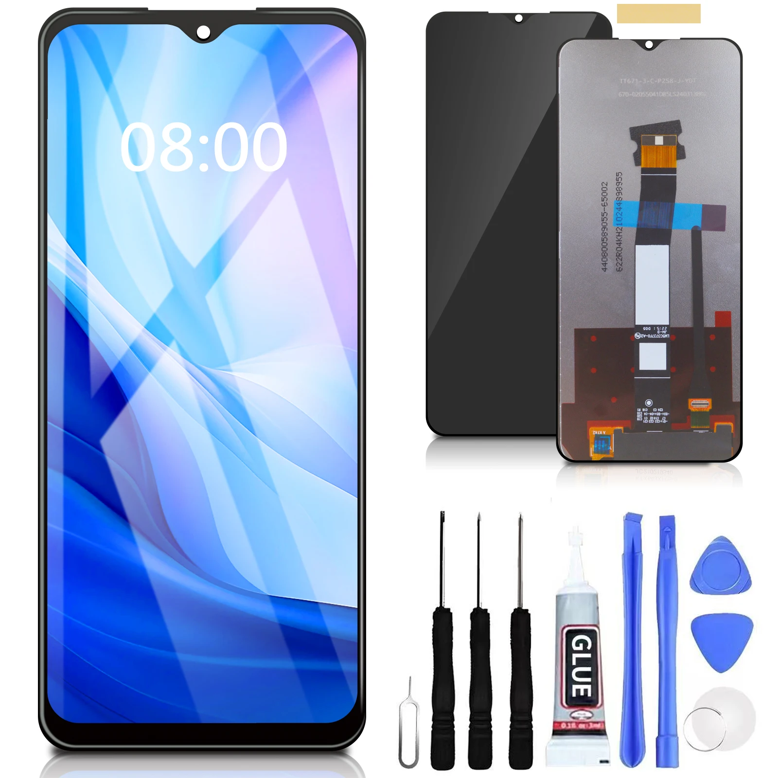 

6.71" Ori For Redmi 10C 220333QAG LCD Display Touch Screen Digitizer Assembly For Poco C40 220333QPG Replacement