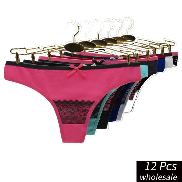 Alyowangyina12 Pcs/lot Wholesale Sexy Panties Women Cotton