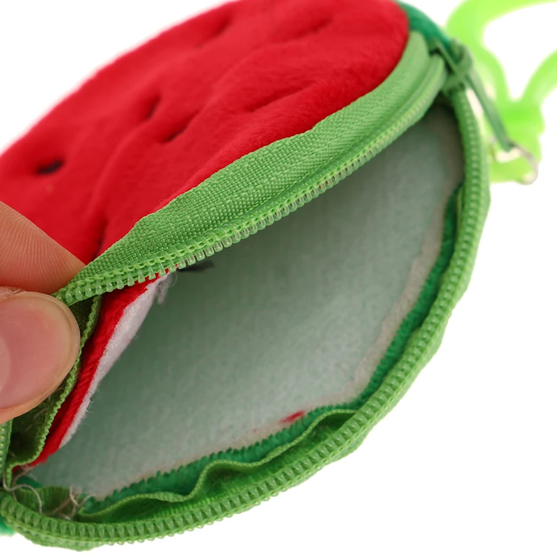 Sacchetto di cordone anguria, simpaticoportamonete in peluche grande, portachiavi 3D, decorazioni, quaderni di frutta con penna per studentesse (Set di 6