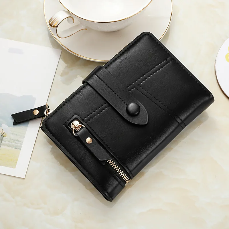 Women's Wallet Short Women Coin Purse Fashion Wallets for Woman Card Holder Small Ladies Wallet Female Hasp Mini Clutch for Girl