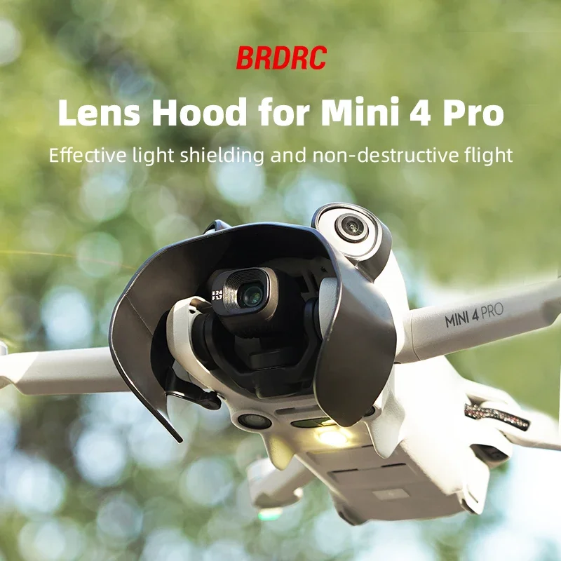 Description Picture 2 of itemAnti-glare Lens Hood For DJI MINI 4 PRO,Camera Sunshade Gimbal Lens Protective Guard Quickly Release Drone Accessories