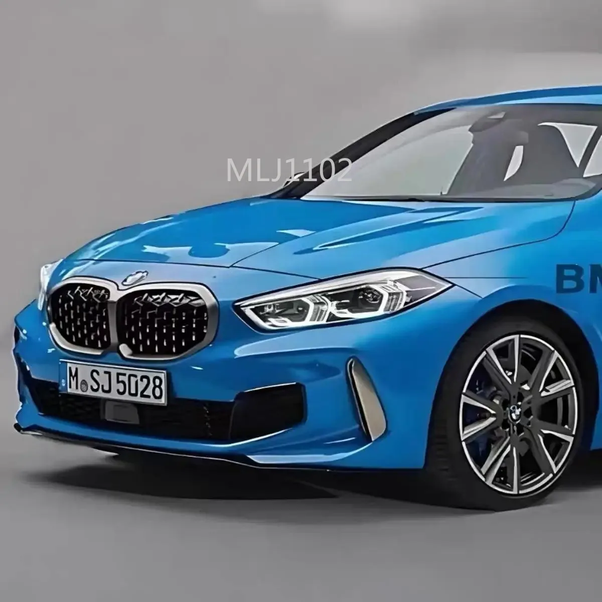 New LED DRL Angel Eyes Acrylic Headlight Light Guide Daytime