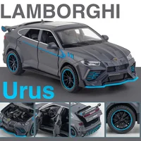 1:32 Lamborghini URUS SUV Alloy Sports Car Model Diecasts Sound Light PullBack Model Car Simulation Collection Children Toy Gift 1