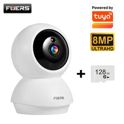 Advanced 5MP AI - Powered Indoor Wireless Security Camera with Automatic Tracking - 8MP With 128G