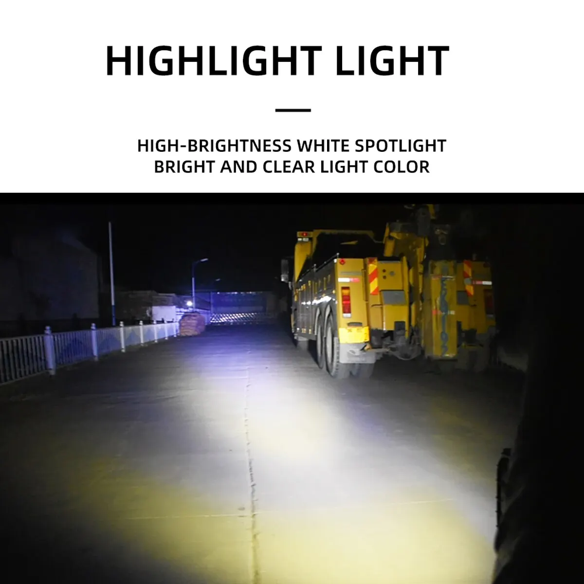 Motorcycle Headlight 2PCS 6 LED Waterproof 12v motorcycle headlight