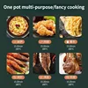 8.5L Smart Air Fryers Large-capacity Household Multi-functional Smart Oil-free Smokeless Electric Oven AirFryers 220V 4