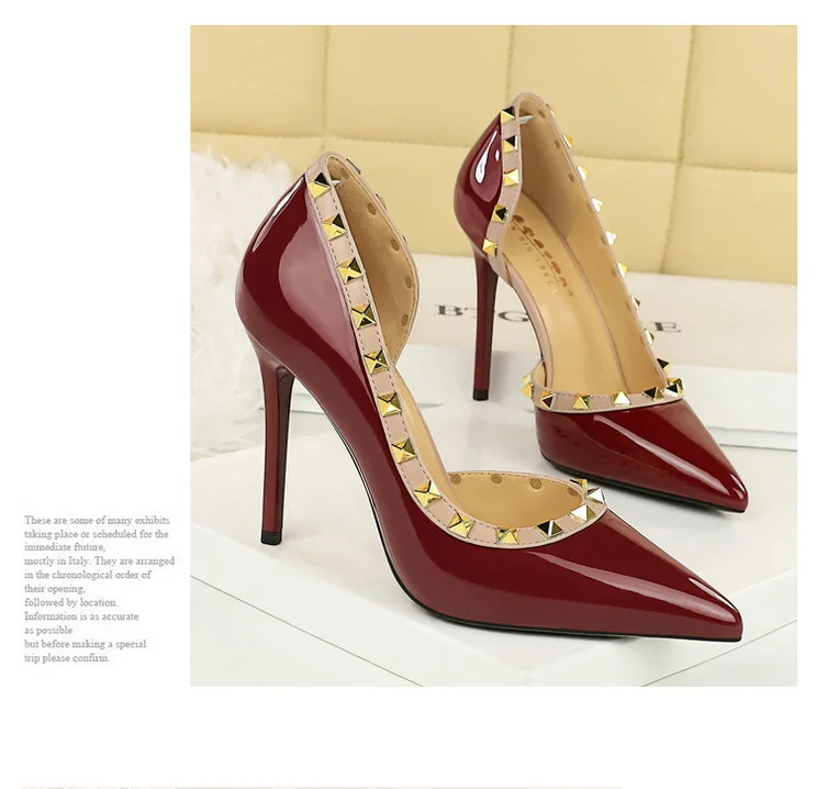 2025 Nuovo Sexy Nero Sottile Tacchi Alti 10.5 Centimetri Scarpe da Donna