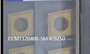 카바이드 인서트 CCMT120408-SM, IC9250, 10 개