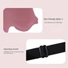 3D Mask for Sleep Eye Mask Lights Blockout Soft Padded Sleeping Fabric Cover Shade Blindfold Eyepatch 5