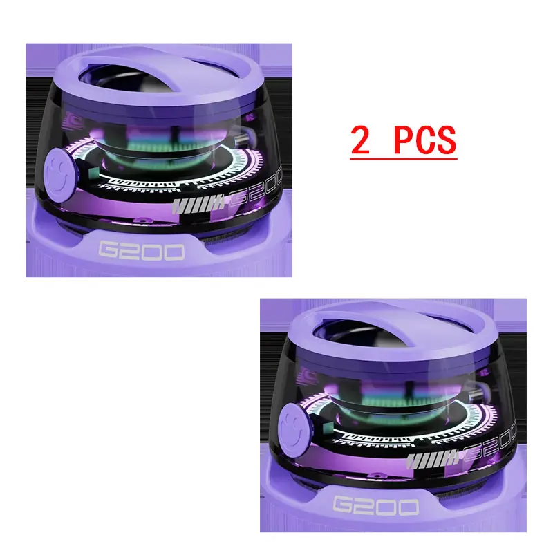 2Pcs Purple