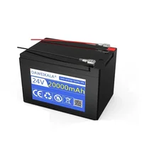 Batterie au lithium aste pour véhicule électrique à énergie solaire, chargeur de pipeline, 24V, 20Ah, 18650 3