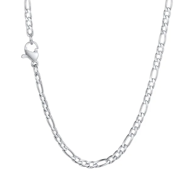 Figaro – collier chaîne à maillons en acier inoxydable, couleur or, ras du cou superposé pour femmes et filles, 14 "18" 20 "24"