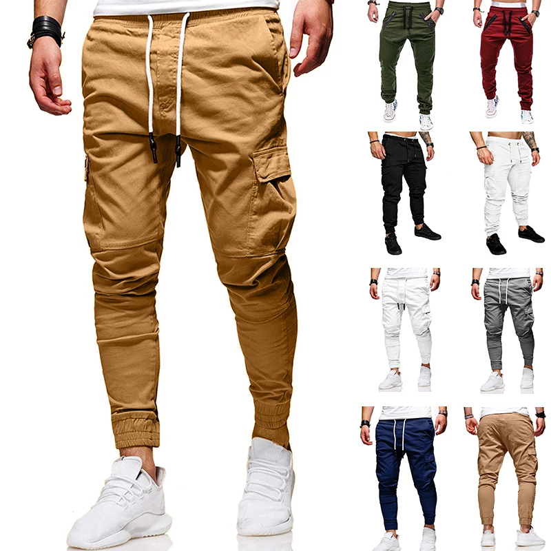 Sport Jogging Trousers 21 Style Men Casual Sports Pants Sweatpants Male Jogger Cargo Harem Pencil Pants Trousers