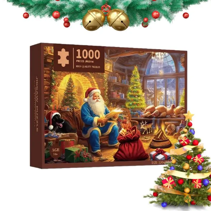 

2023 шт., Детские Зимние пазлы с календарём, 1000