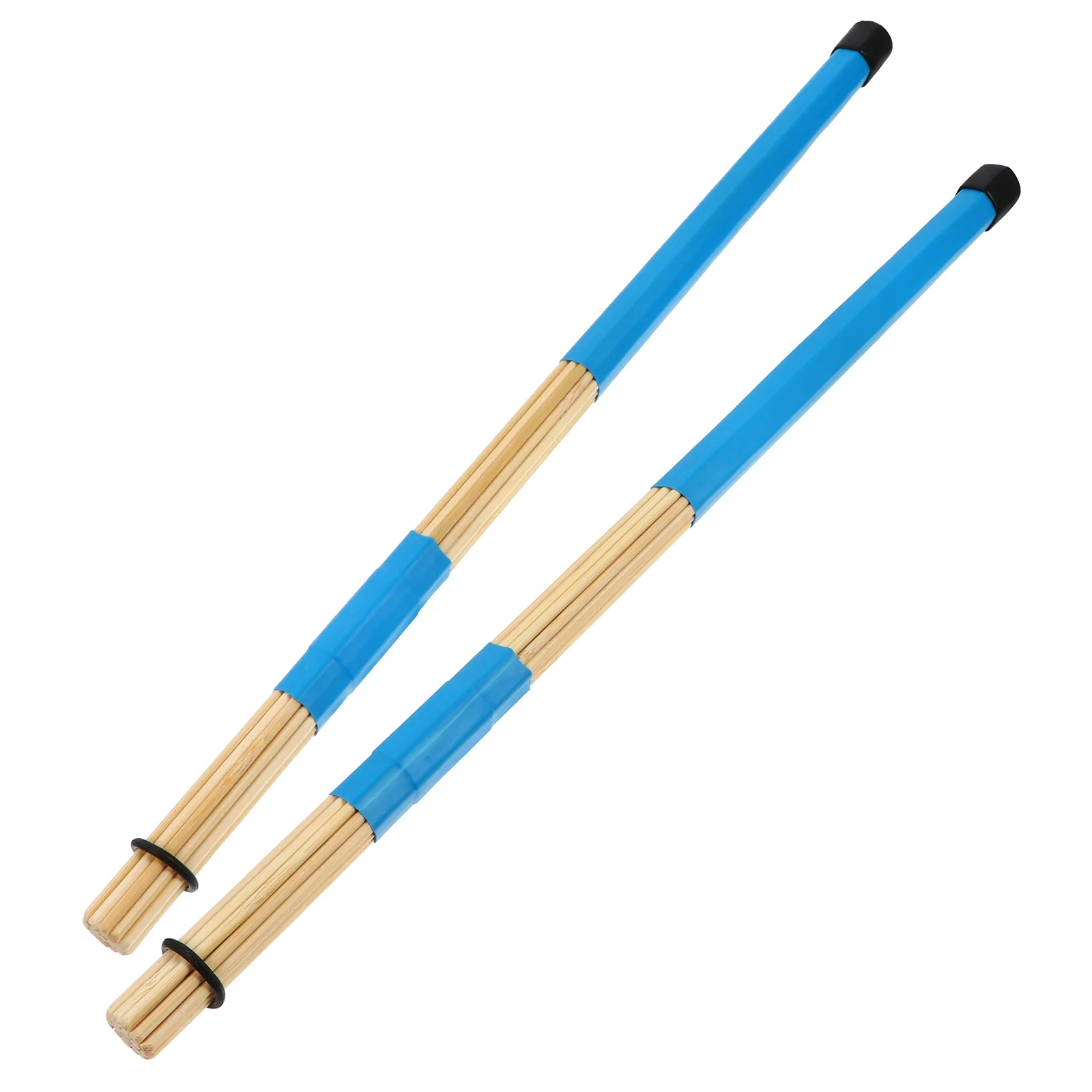 

1 Pair Bamboo Drumset Percussion Instrument Drum Stick Jass Drum Stick Random Color