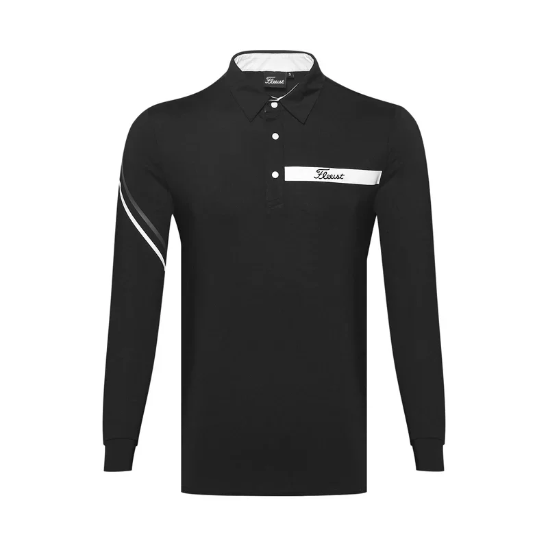 2024 New Trend Golf Clothing Men's Long-Sleeved Outdoor SportsJersey Golf Clothing T-shirt Bottom Quick Dry