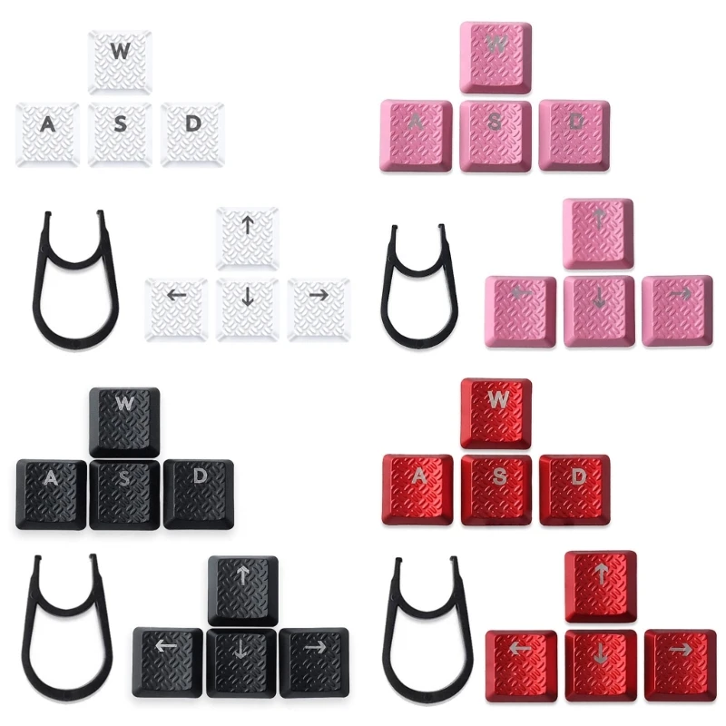 

8pcs Gaming Keycaps Durable ABS Keycap OEM Non-slip Cover Translucent Key Cap for Logitech G913 G915 G813 G815 Dropship