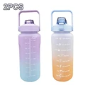 2pcs purple blue