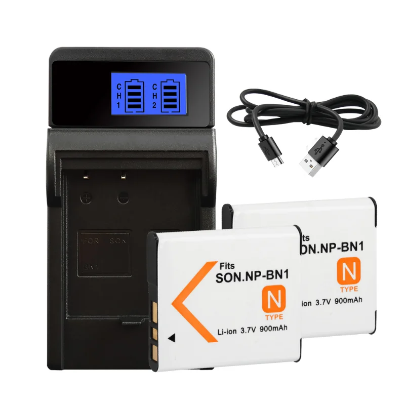 NP-BN1 NP BN1 Battery rechargeable battery camera battery camera battery charger rechargeable battery charger sony battery For SONY DSC WX5 TX9 T99 TX7 TX5 W390 W380 W350 W320 W360 QX100 900amh NPBN1 Batterie Charger