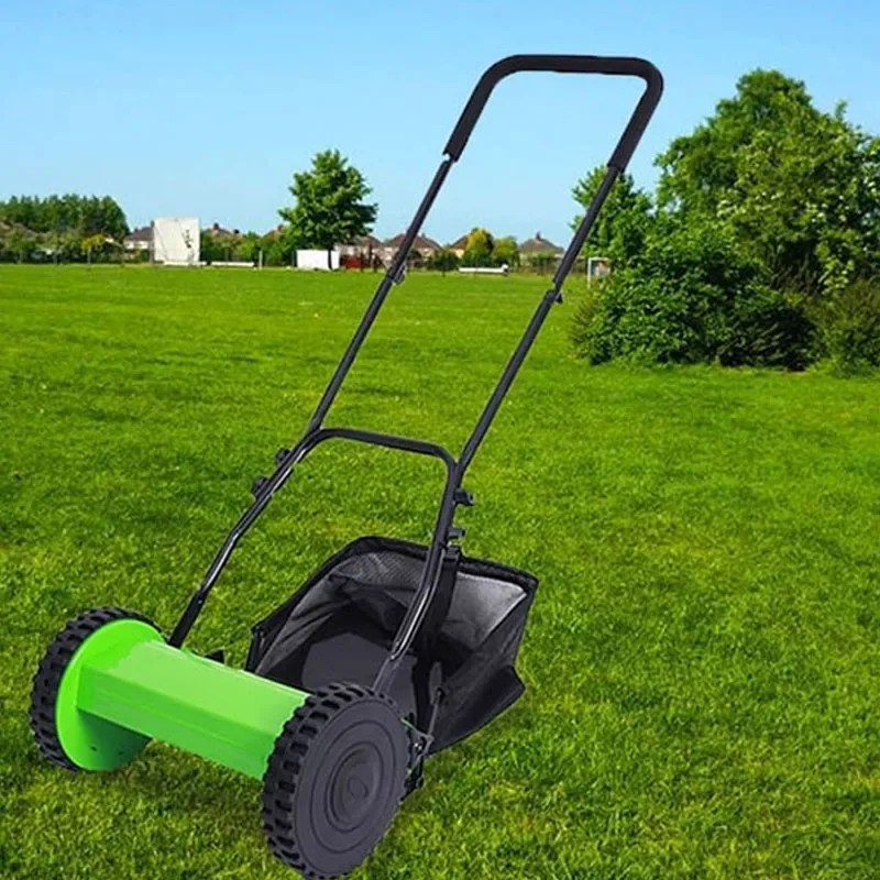 12C/12 Inches Multifunction Lawn Mower Hand Push Pruning Machine Garden Trimming Equipment Small Gardening Tools And Accesorries