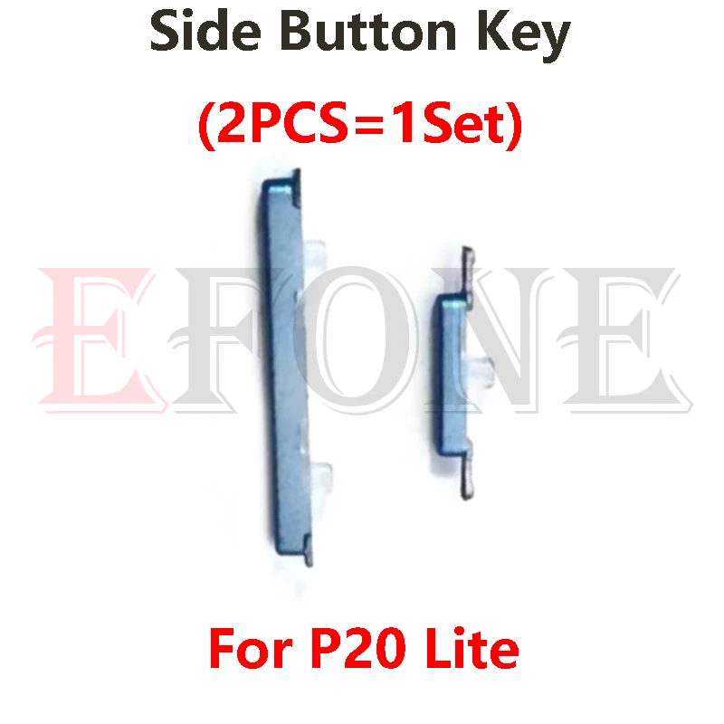 For Huawei P20 Pro Lite Power Button ON OFF Volume Up Down Side Button Key Repair Parts phone switch key power volume control button