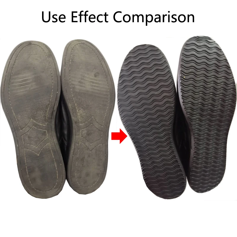 Gummisohlen für die Reparatur von Schuhen, Sohlenersatzblatt, rutschfest, verschleißfest, Sohlenschutz, Turnschuhe, DIY-Herstellung von Schuhen – Detail 10